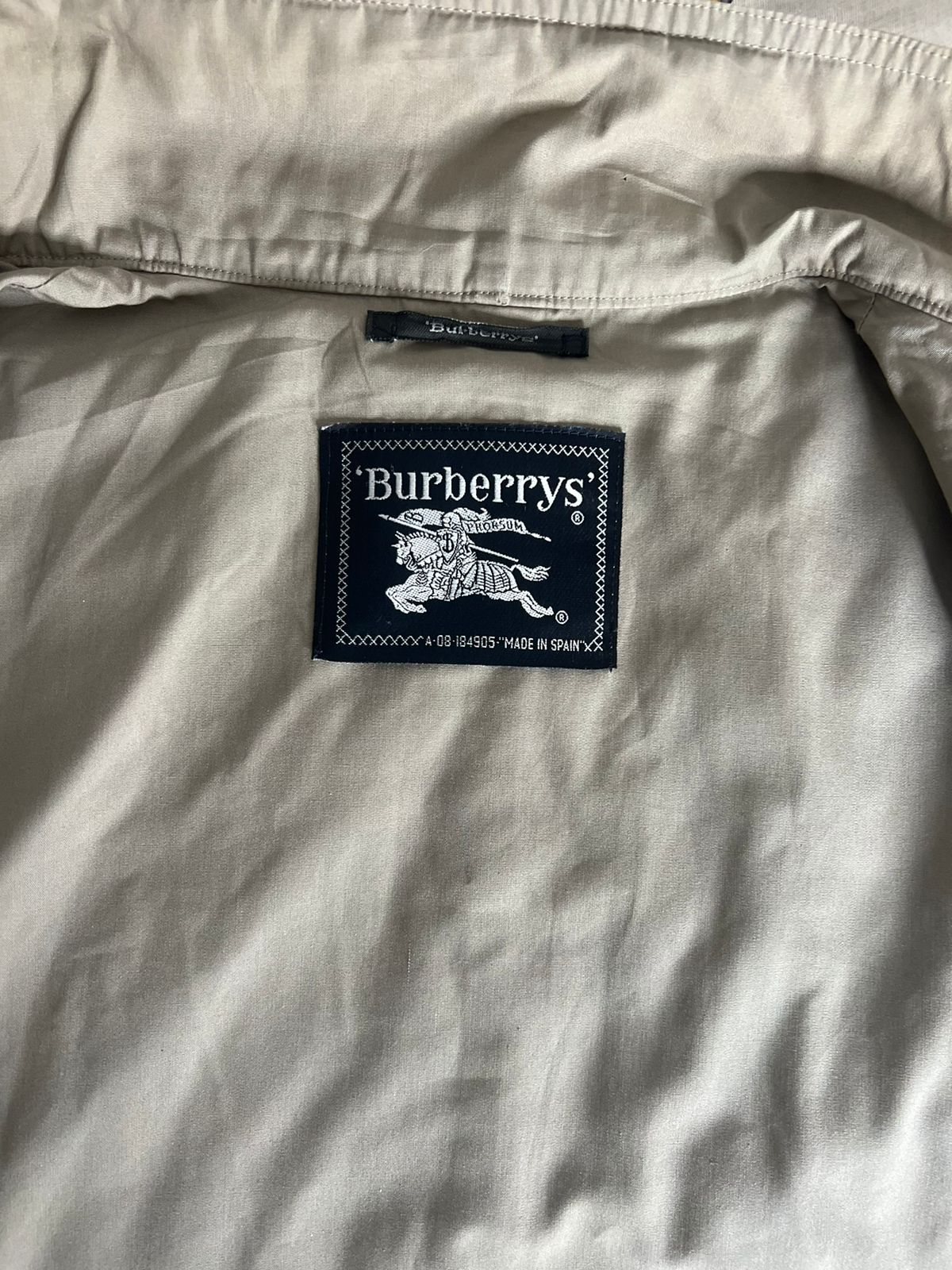 Vintage Burberry harrington jacket