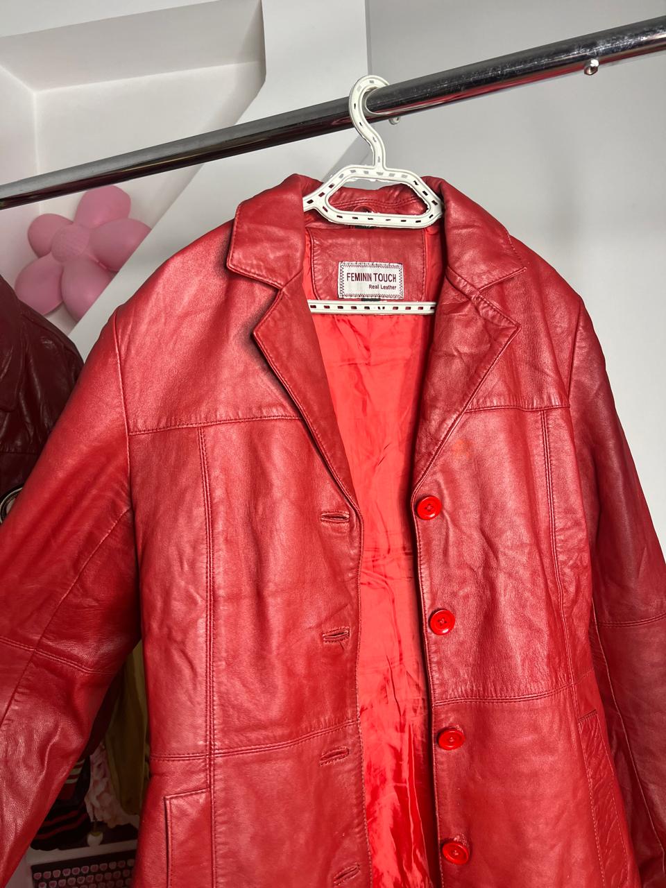 Vintage leather coat