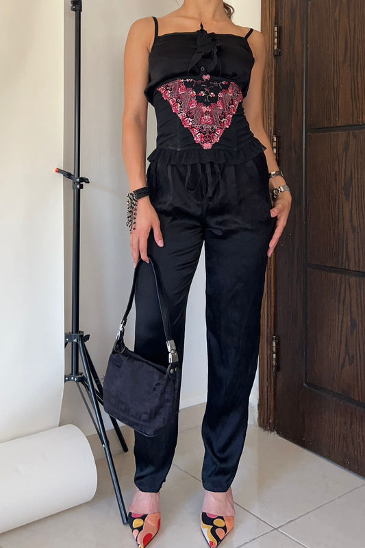 Dolce & Gabbana silk jumpsuit