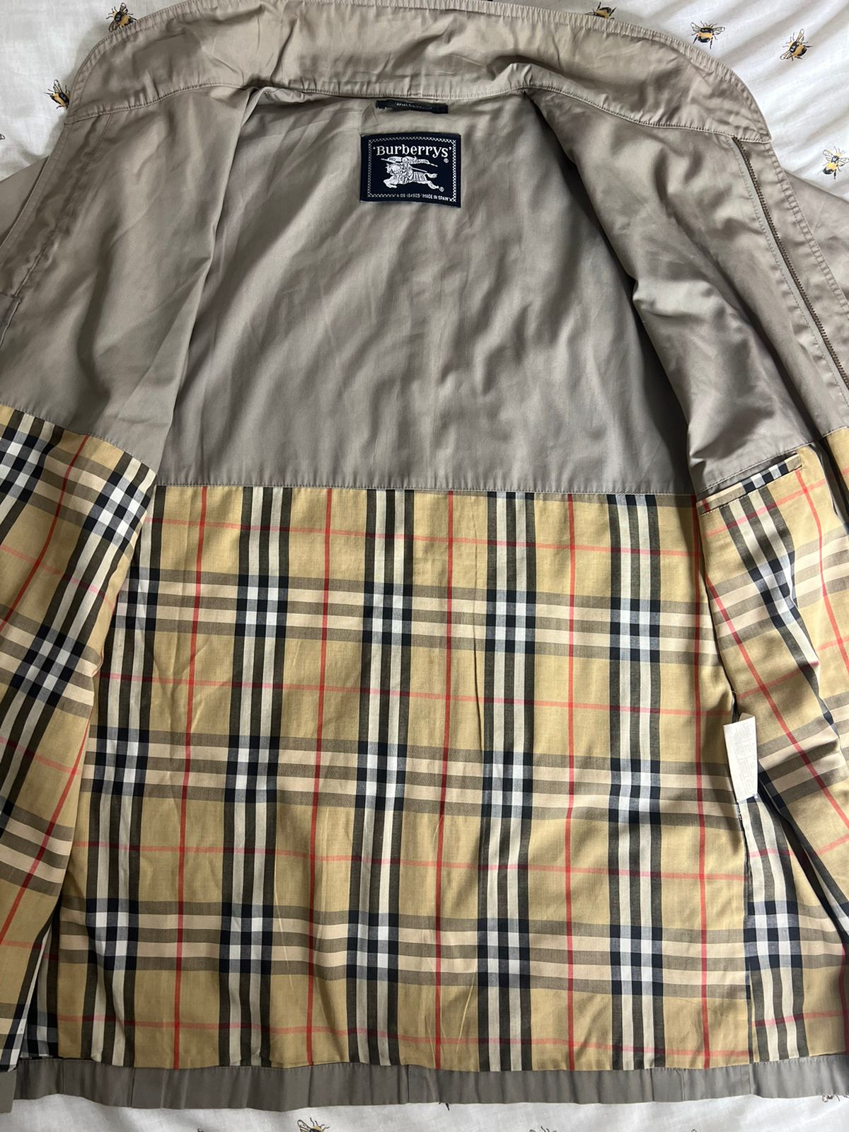 Vintage Burberry harrington jacket