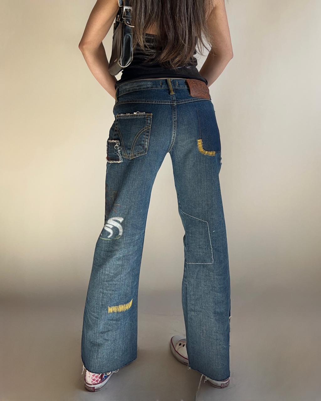 Dolce & Gabbana low rise y2k jeans