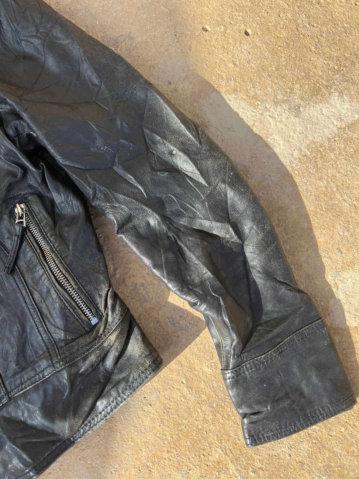 Vintage leather jacket