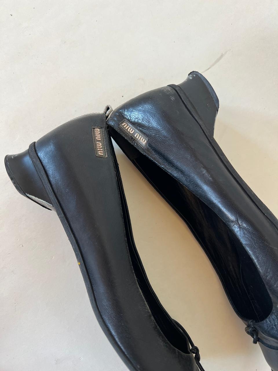 Miu Miu grandma ballerinas