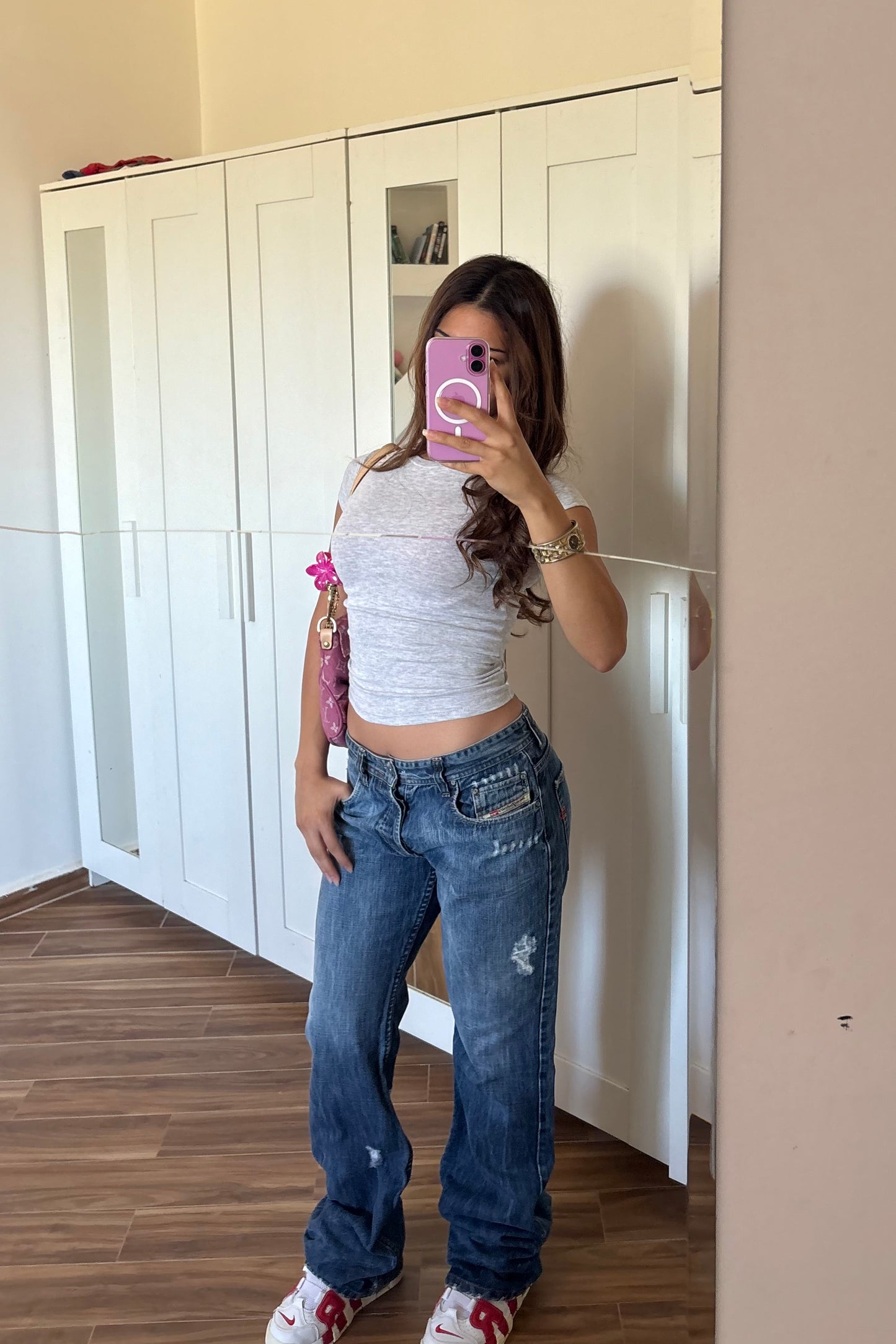 Diesel mid waist jeans