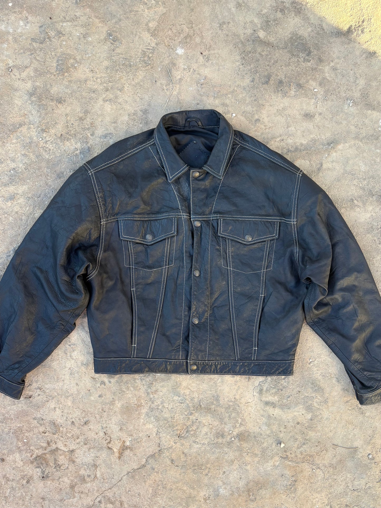 Vintage leather jacket