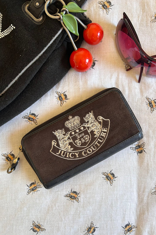 Juicy Couture velvet wallet