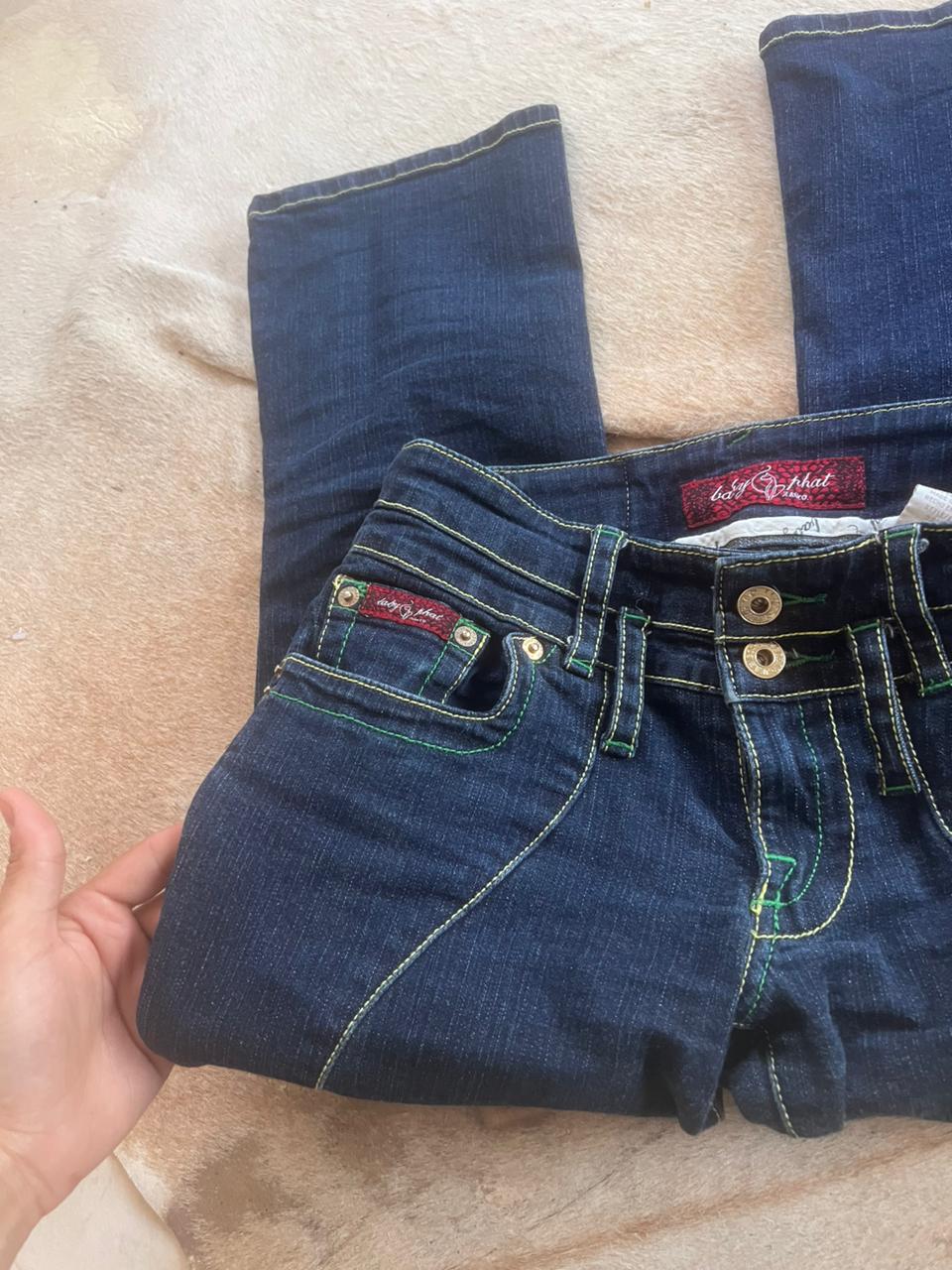 Baby Phat y2k low waist denim capris
