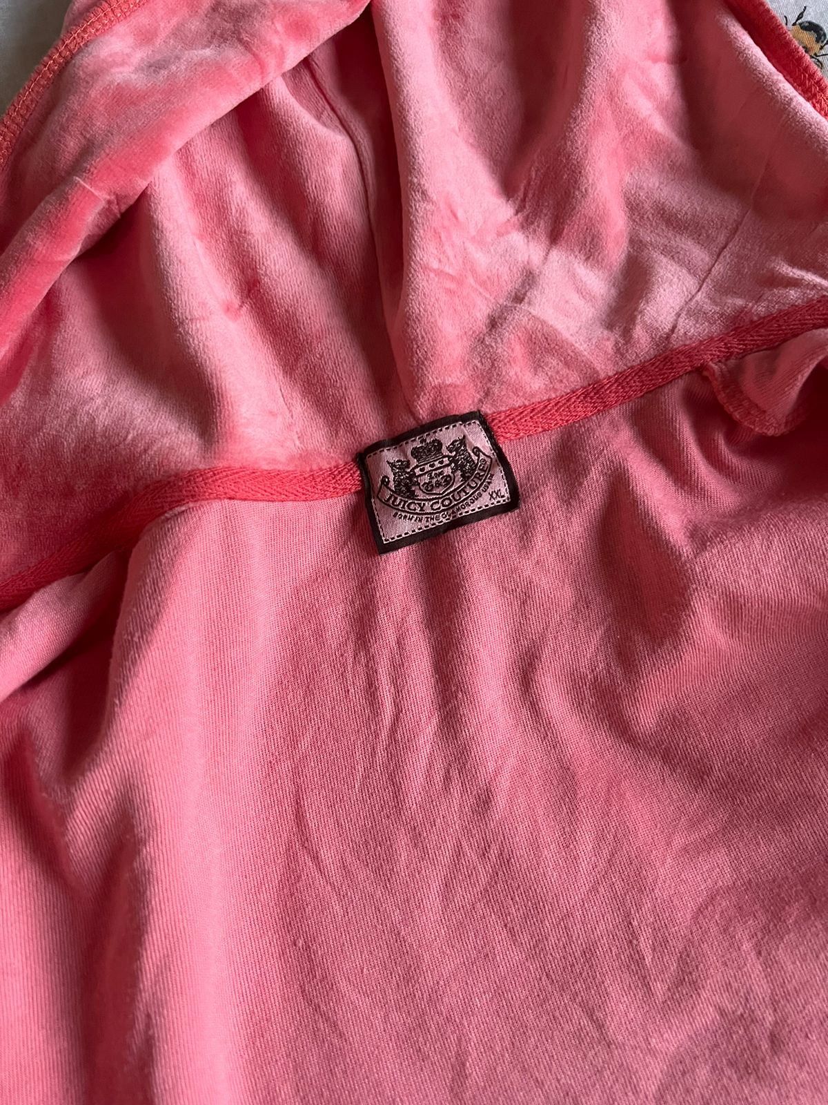 Juicy Couture y2k pink tracksuit jacket
