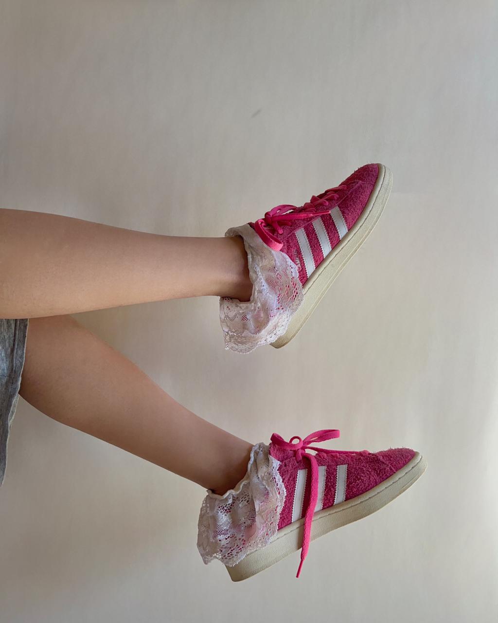 Pink Adidas campus 00s shoes