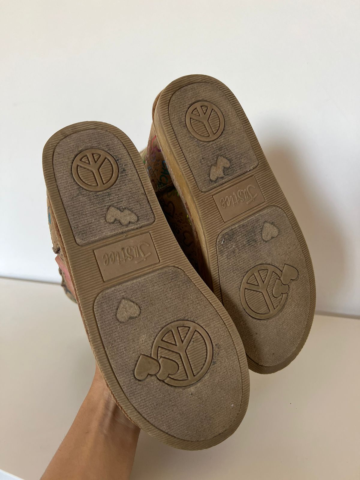 Justice ugg like boots