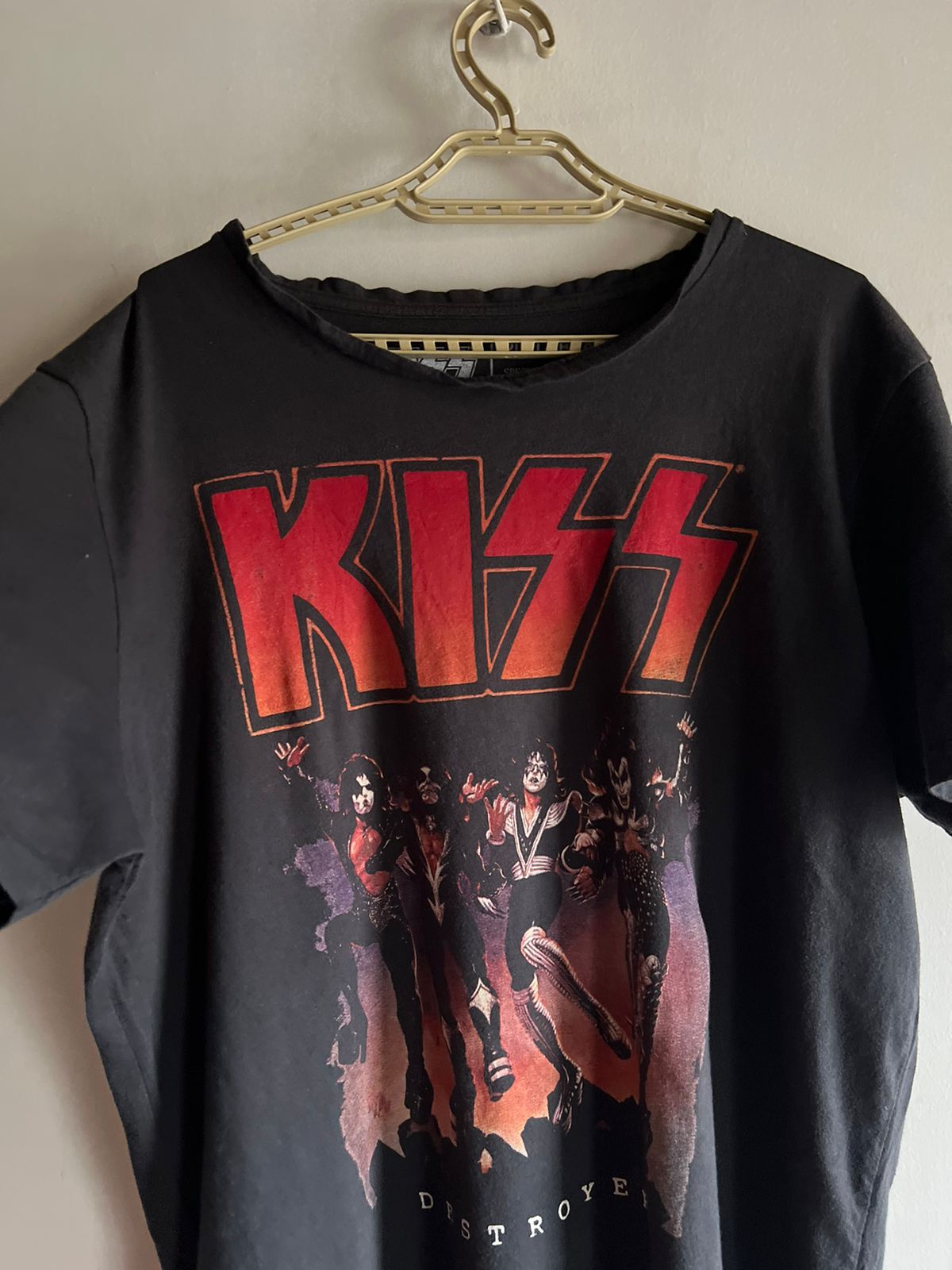 Kiss destroyer graphic shirt