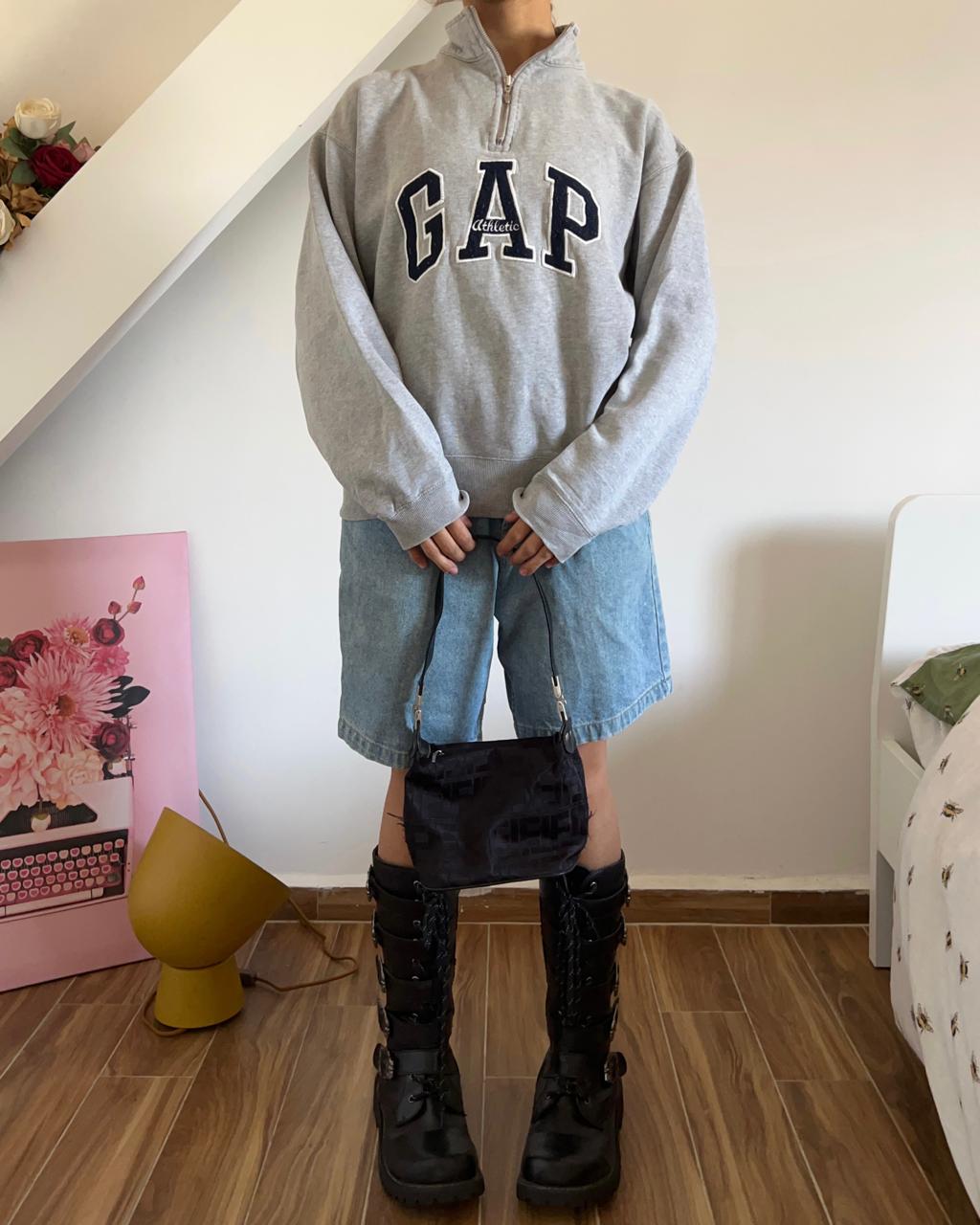 Gap half zip up sweater