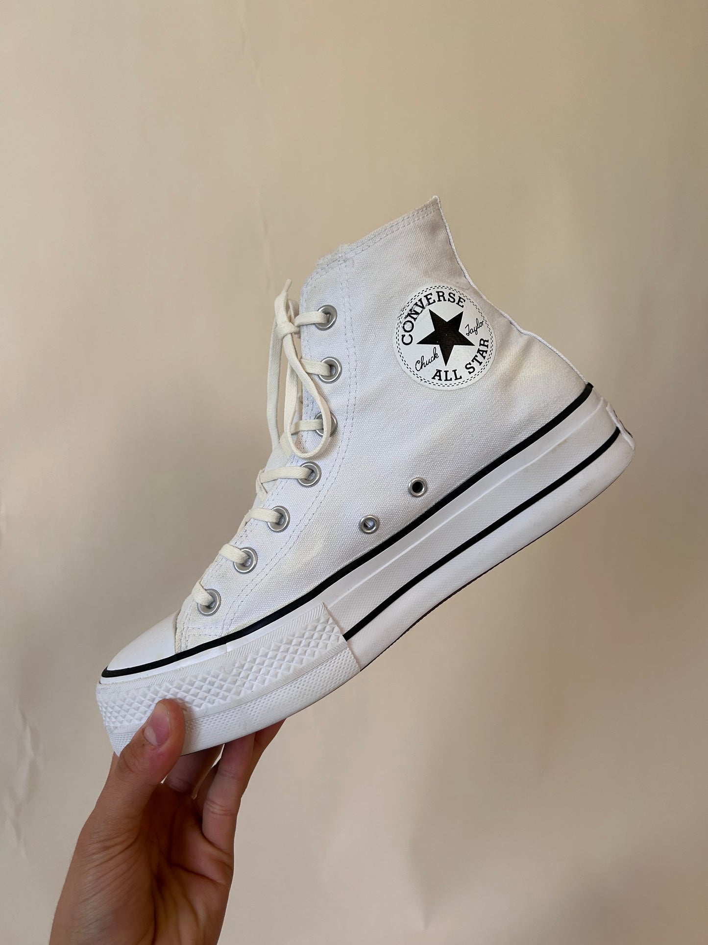 Converse Taylor all star lift high shoes