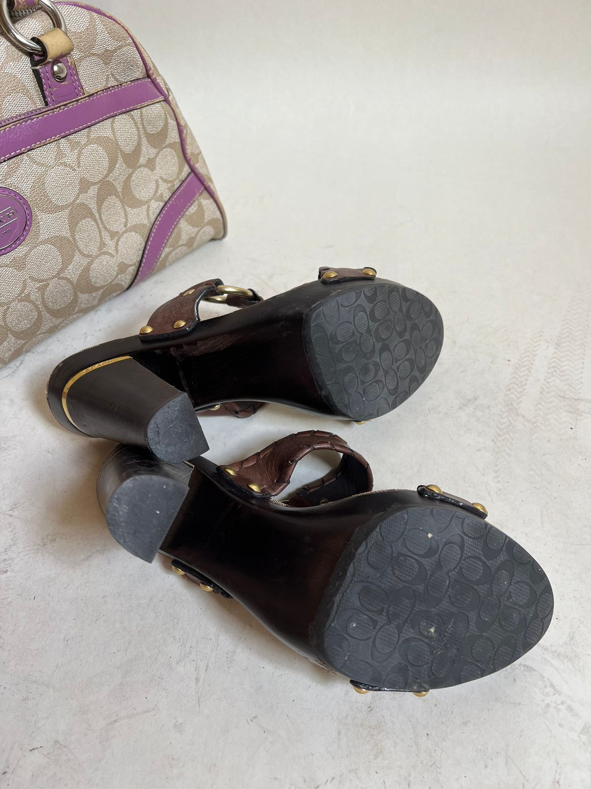 Coach vintage heels