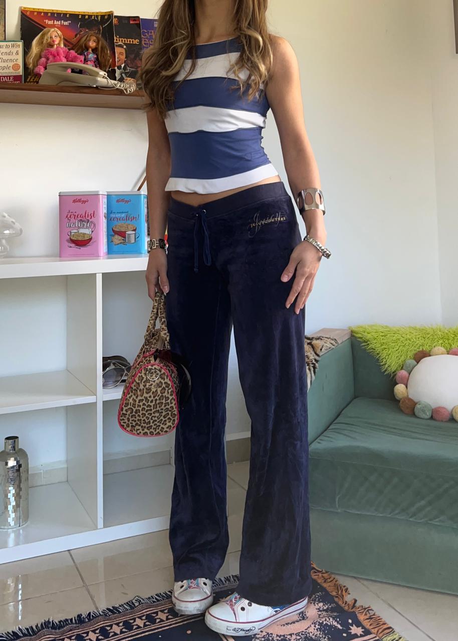 Juicy Couture y2k tracksuit navy pants