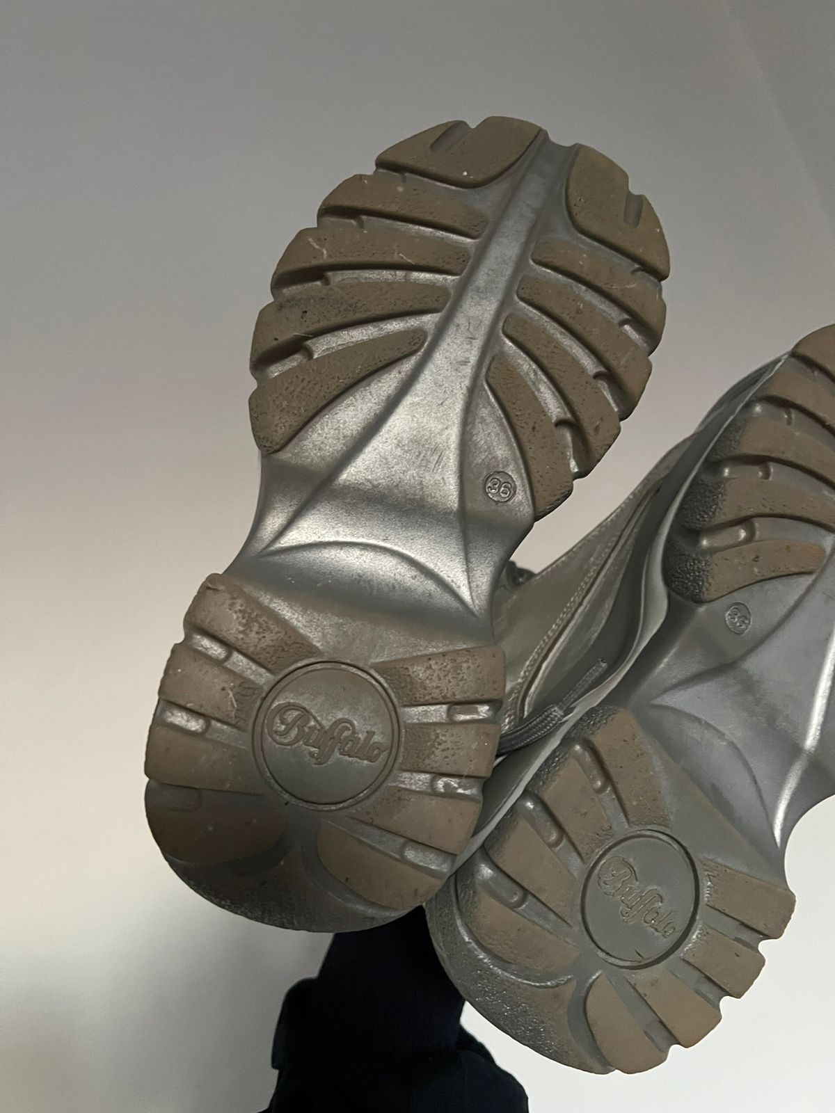 Buffalo chunky platform shoes