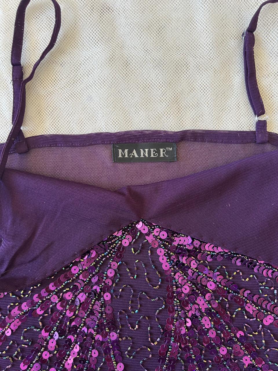 Beaded sequin 2000s top