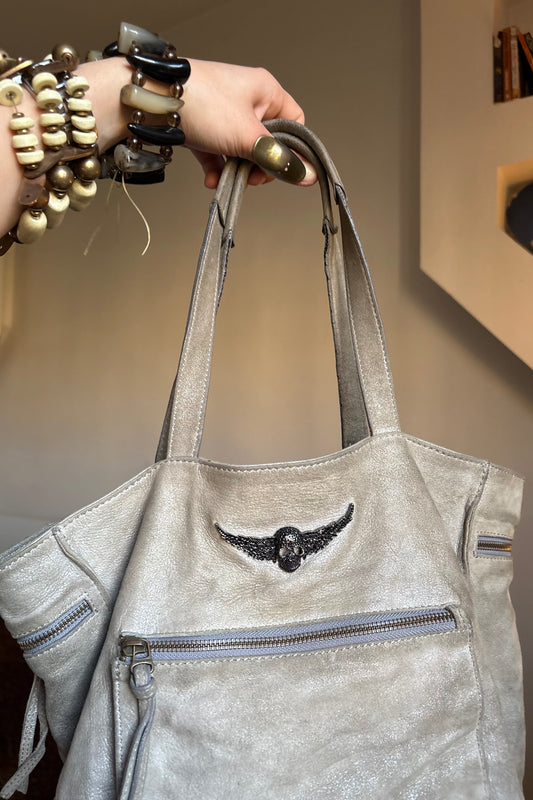 Zadig & Voltaire bianca crush tote bag