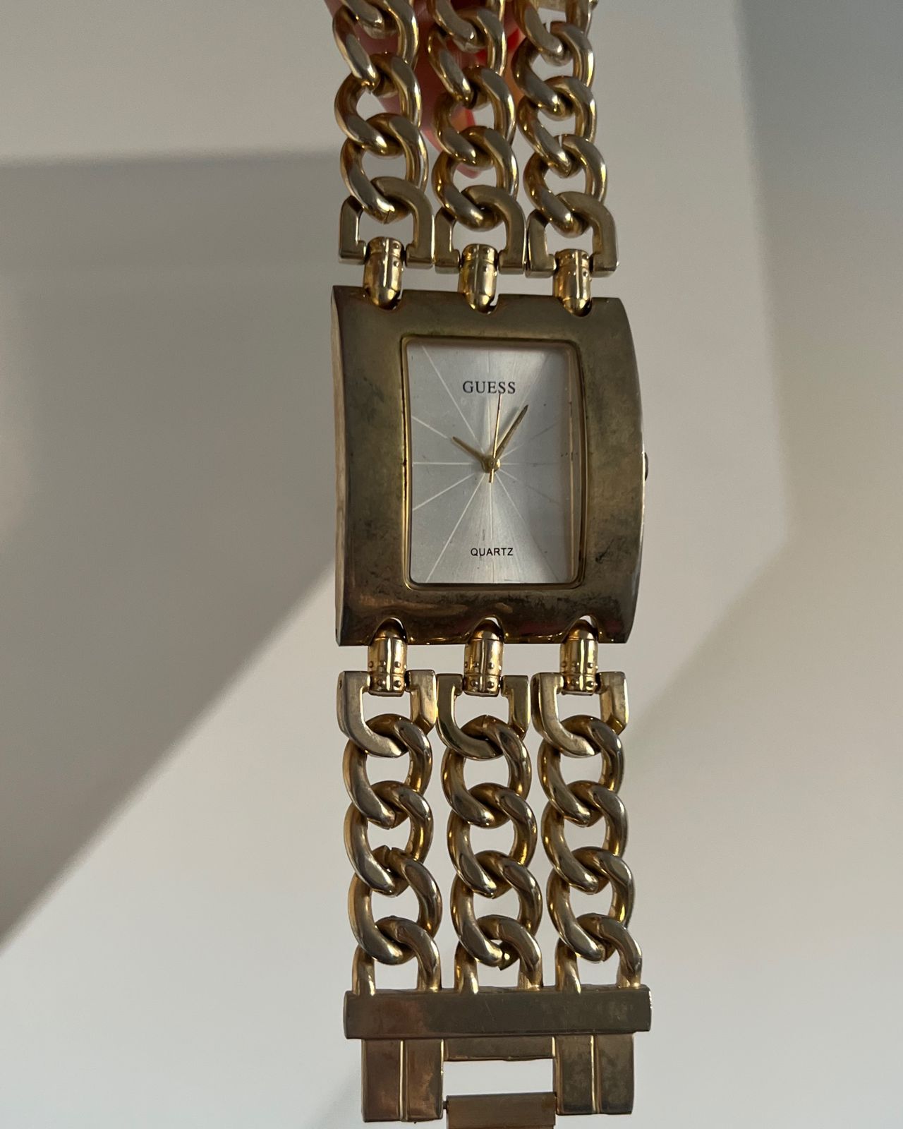 Guess chain chunky watch