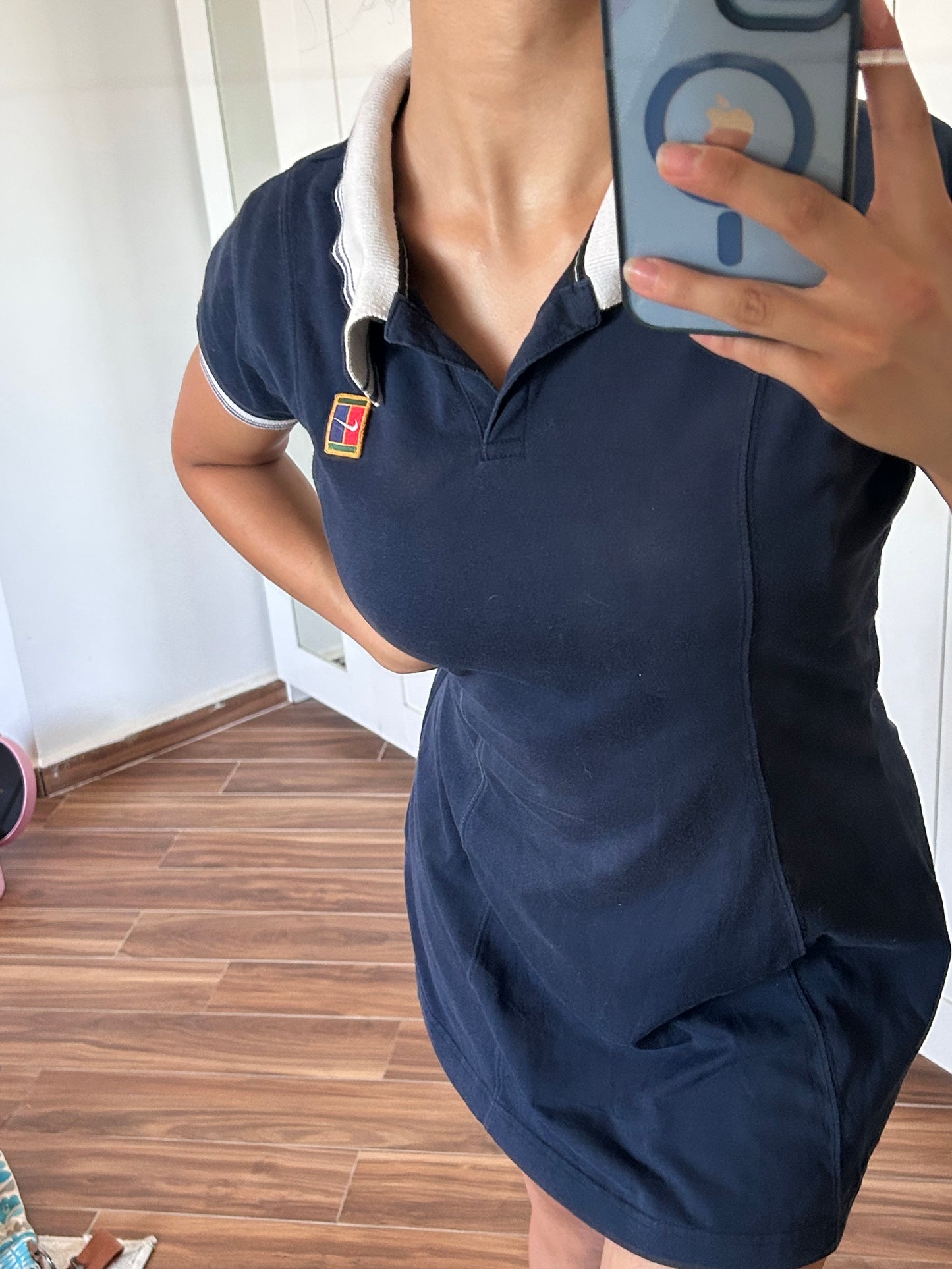 Nike vintage mini navy dress