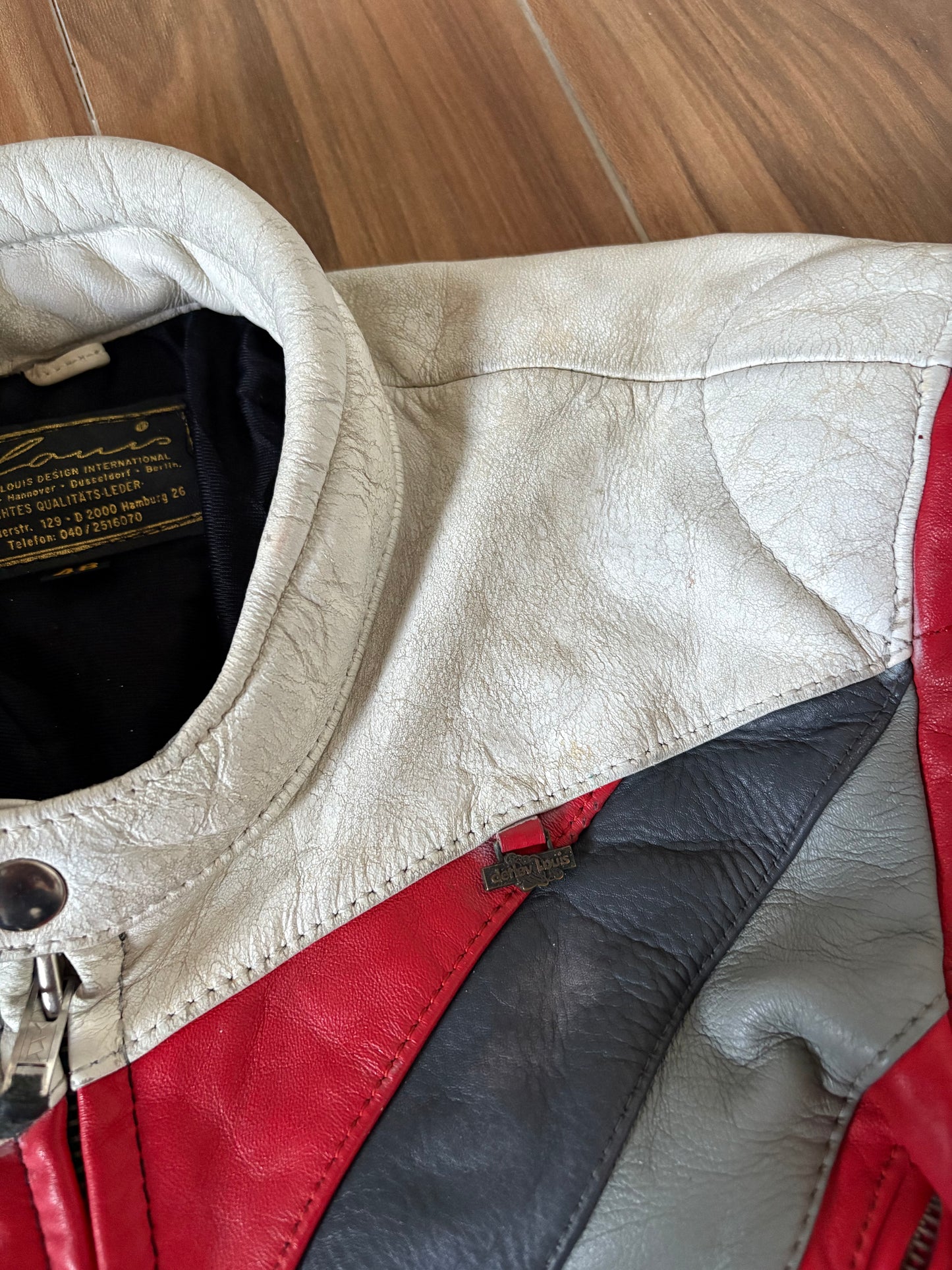 Biker leather jacket