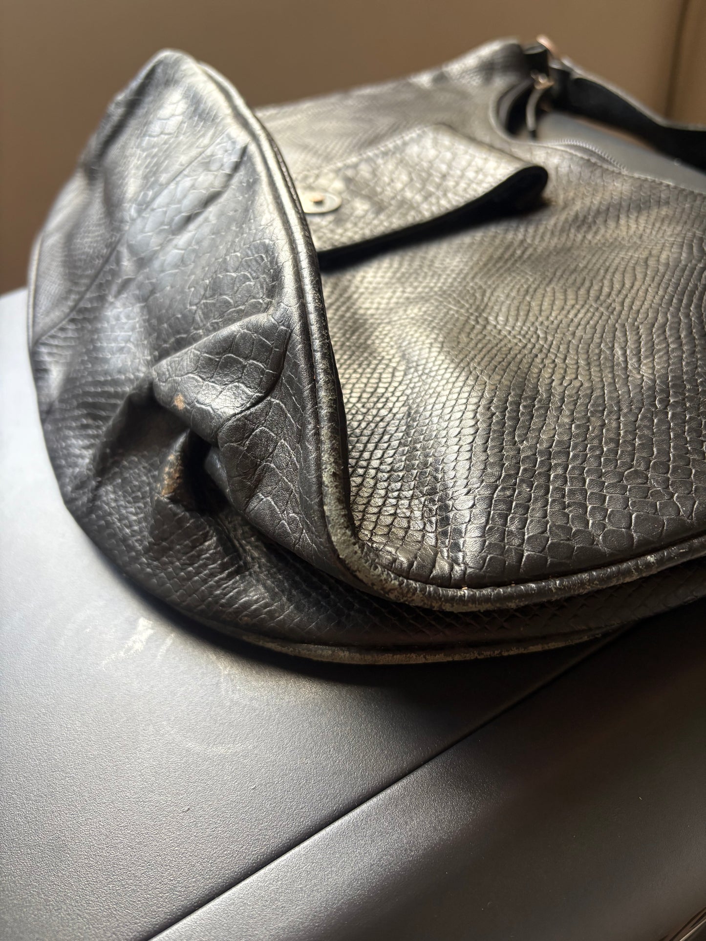 Armani Exchange leather bag