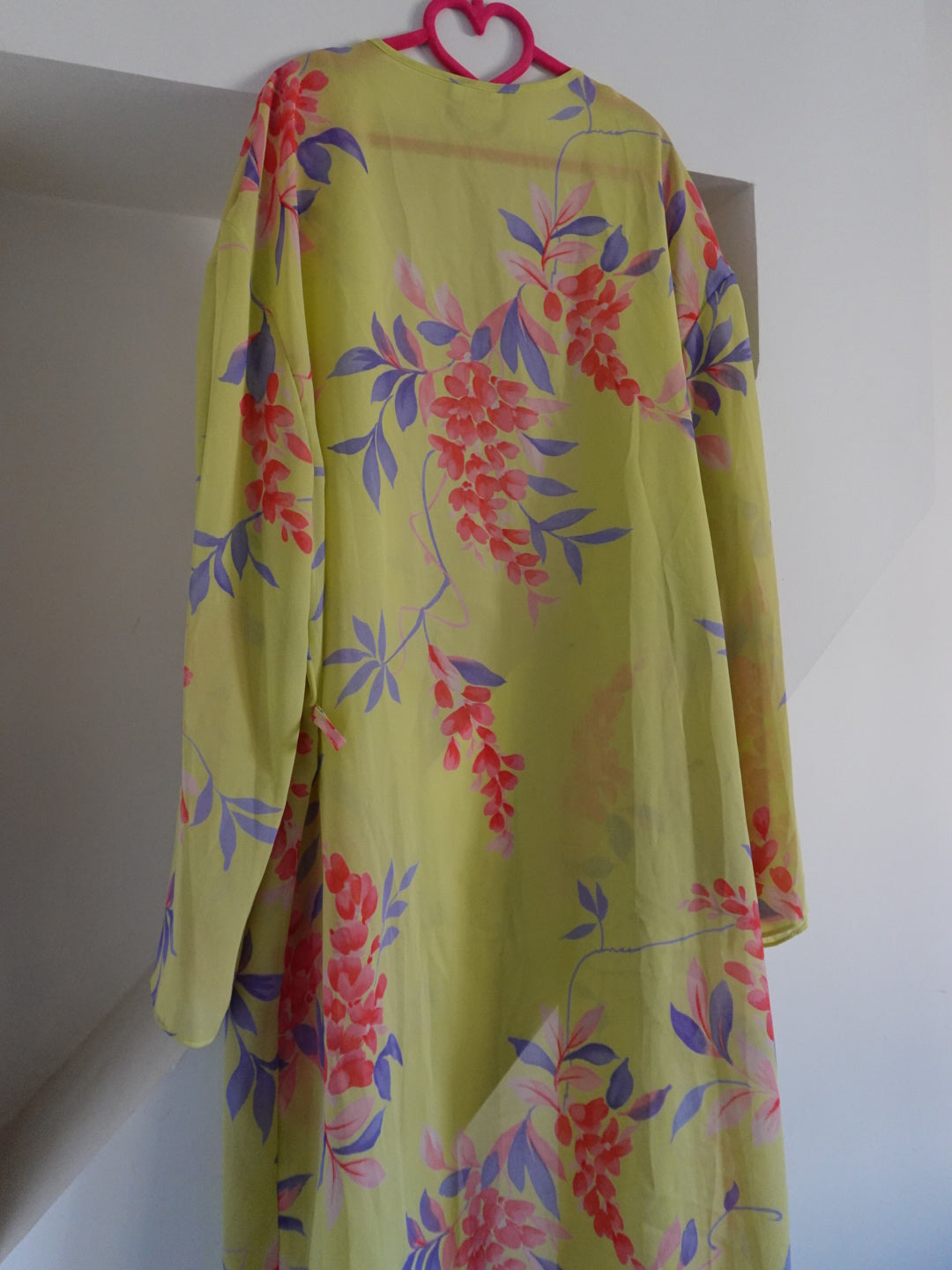Floral 2000s lingerie dress set with matching robe