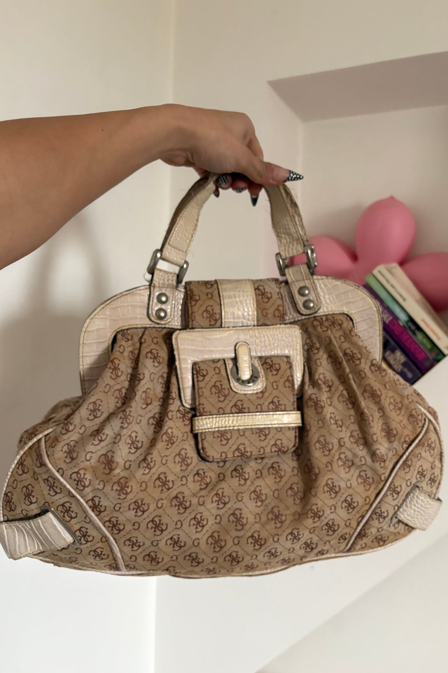 Guess big y2k bag