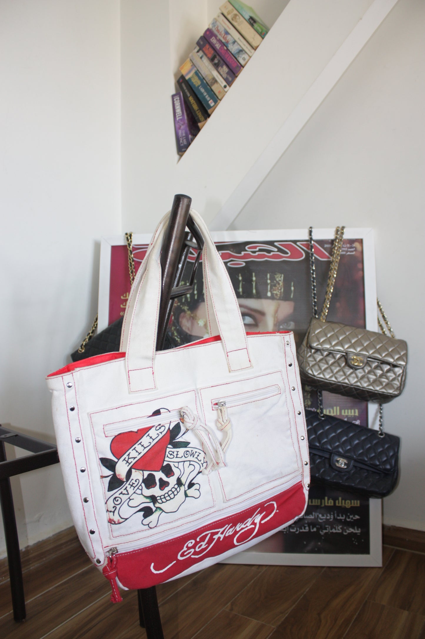 Ed Hardy tote bag