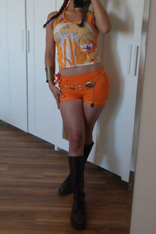 D&g mini low waist shorts
