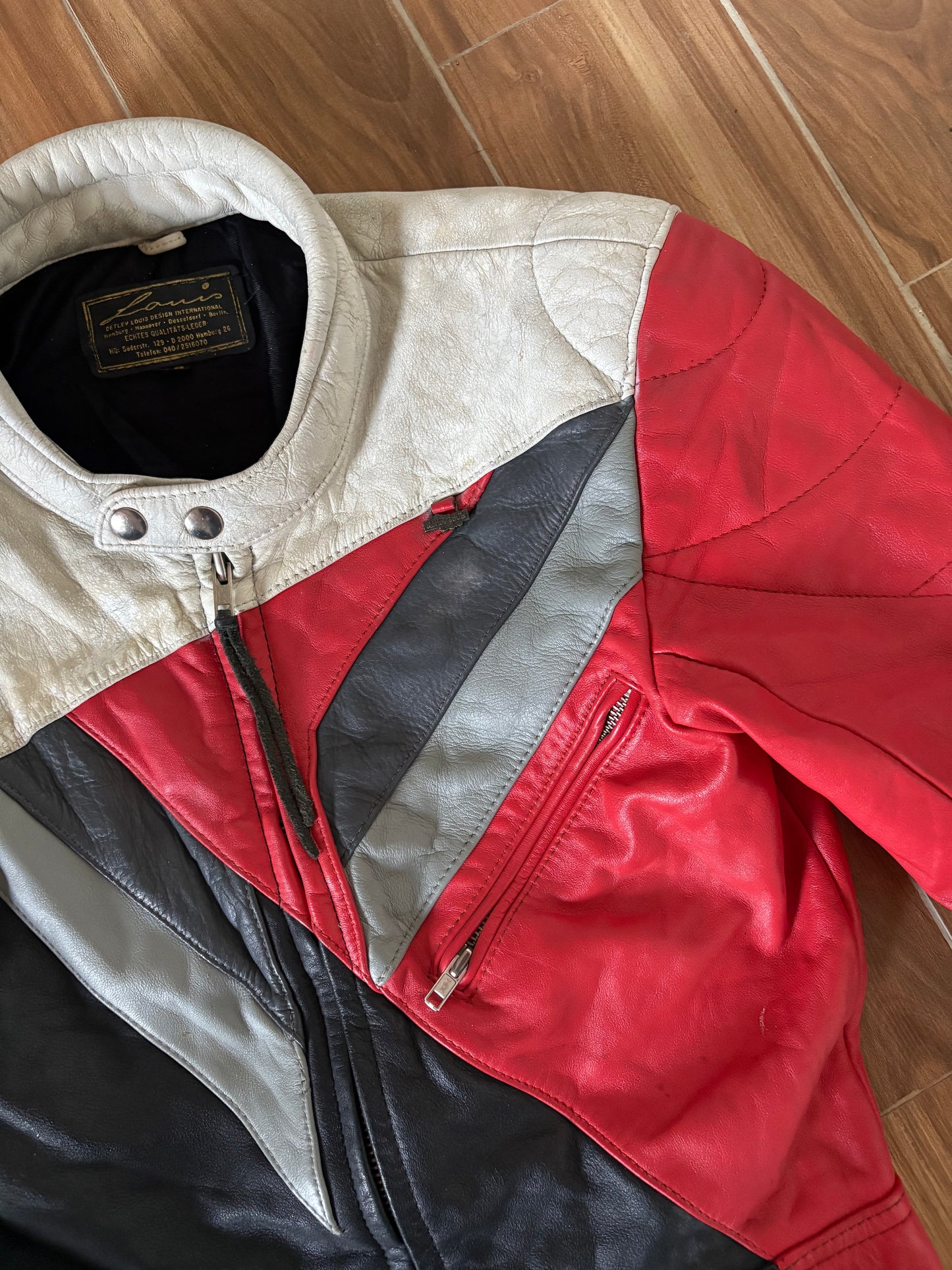 Biker leather jacket