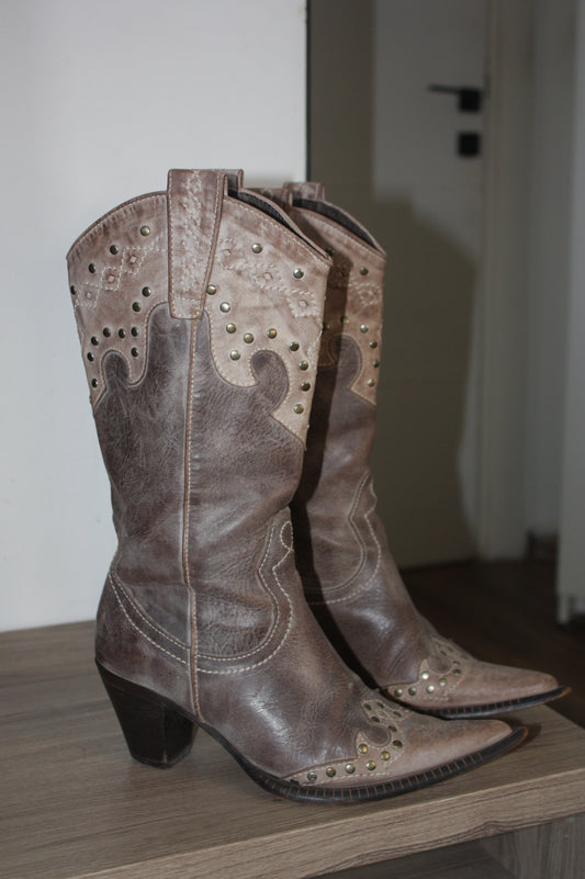Vintage cowboy western boots