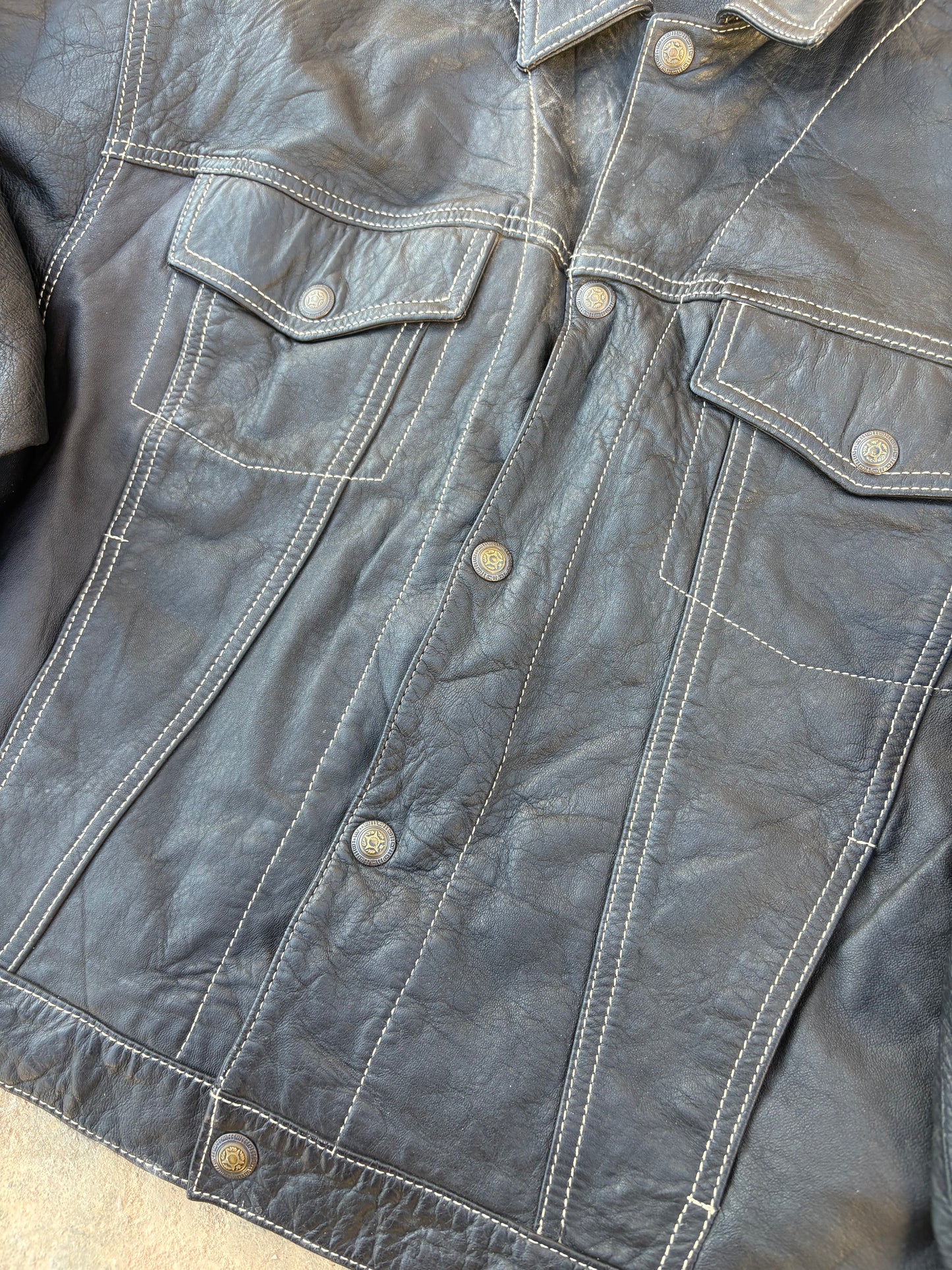 Vintage leather jacket