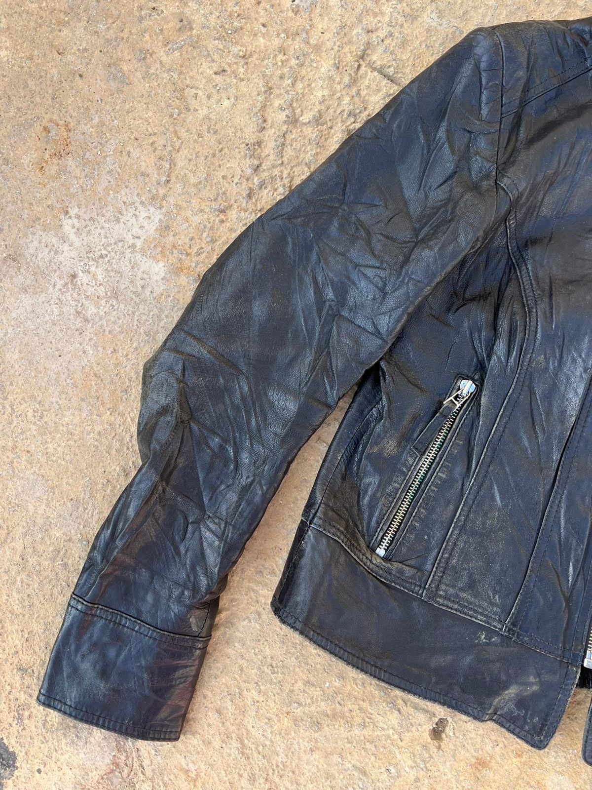 Vintage leather jacket