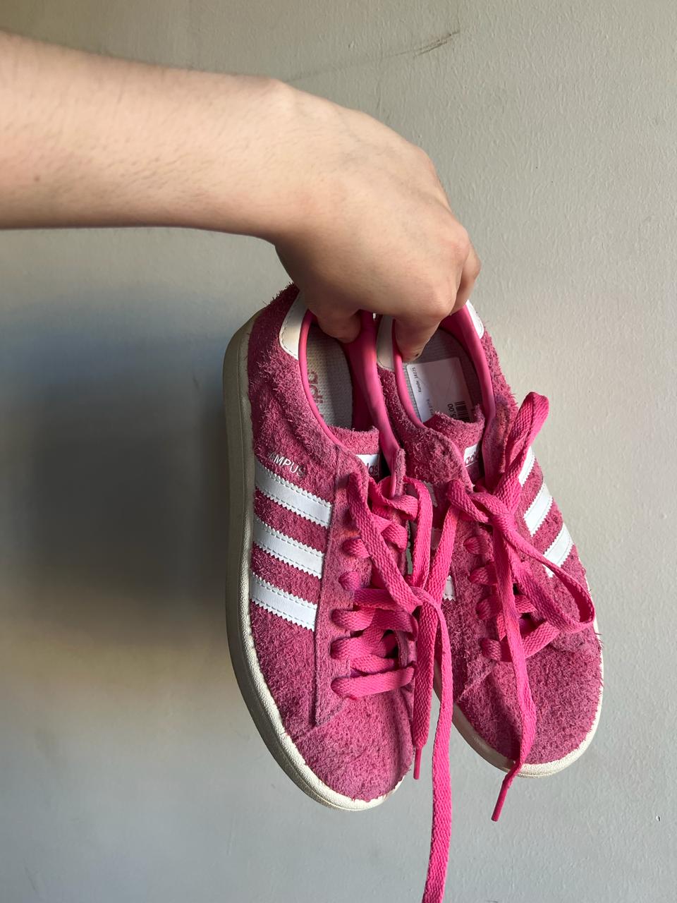 Pink Adidas campus 00s shoes