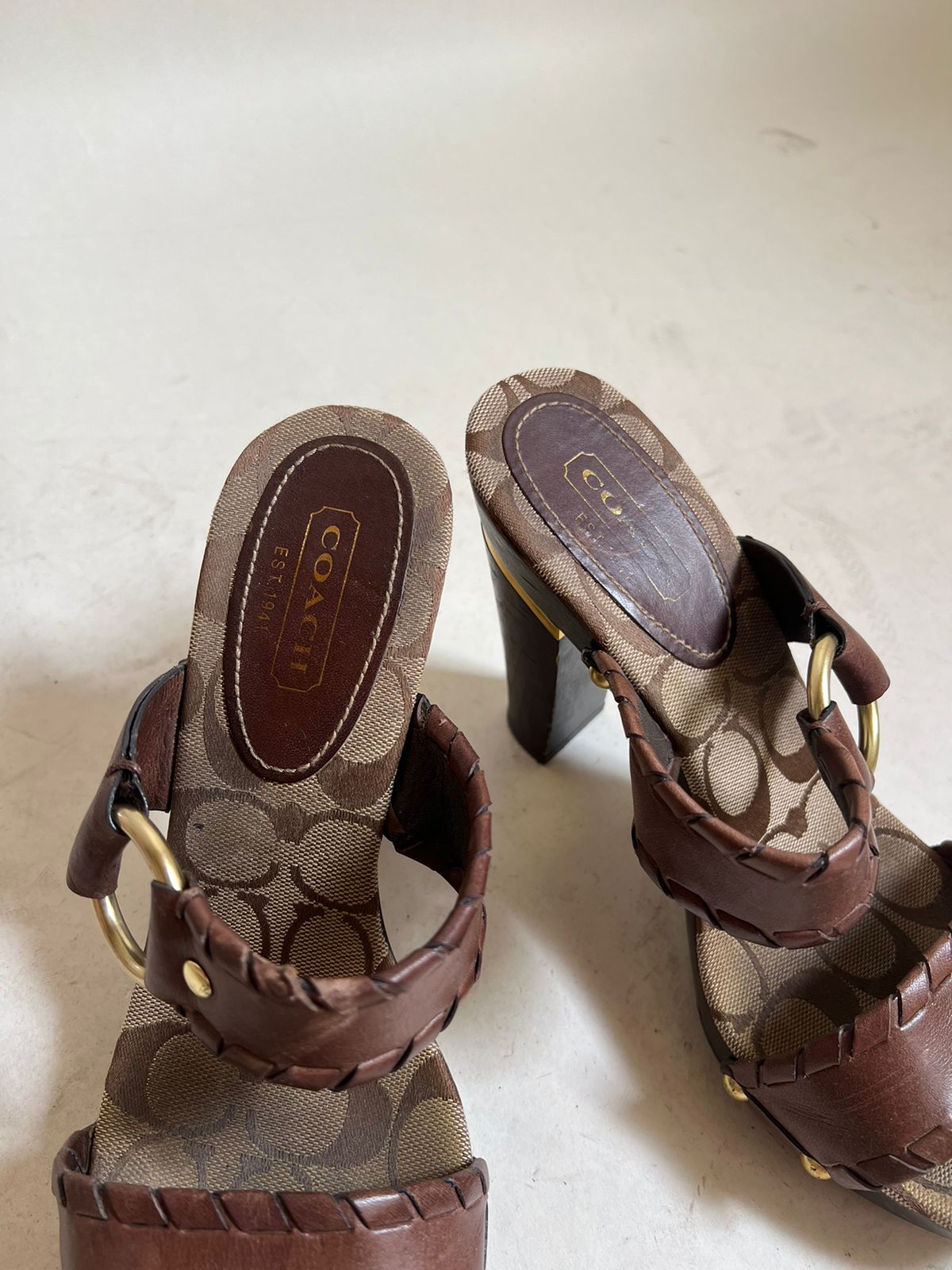 Coach vintage heels