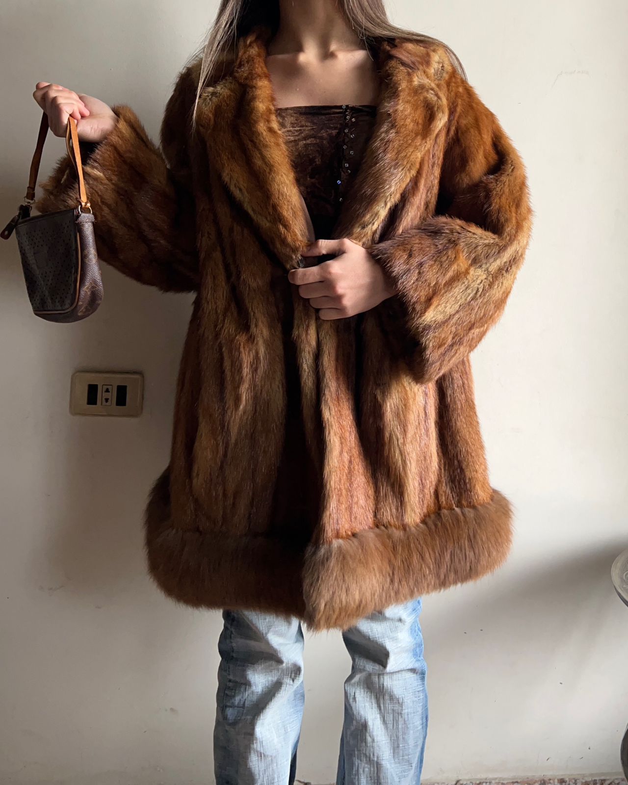 Fur coat