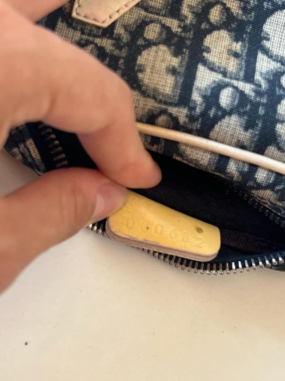 Dior monogram mini pouch