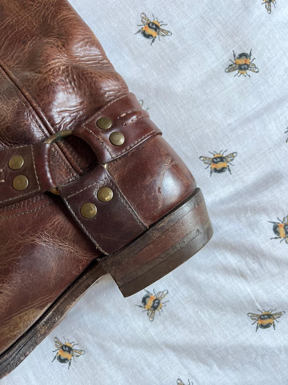 Vintage Sendra brown cowboy brown boots