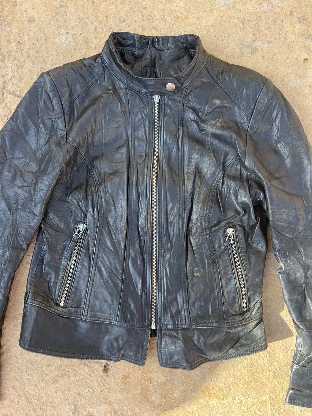 Vintage leather jacket