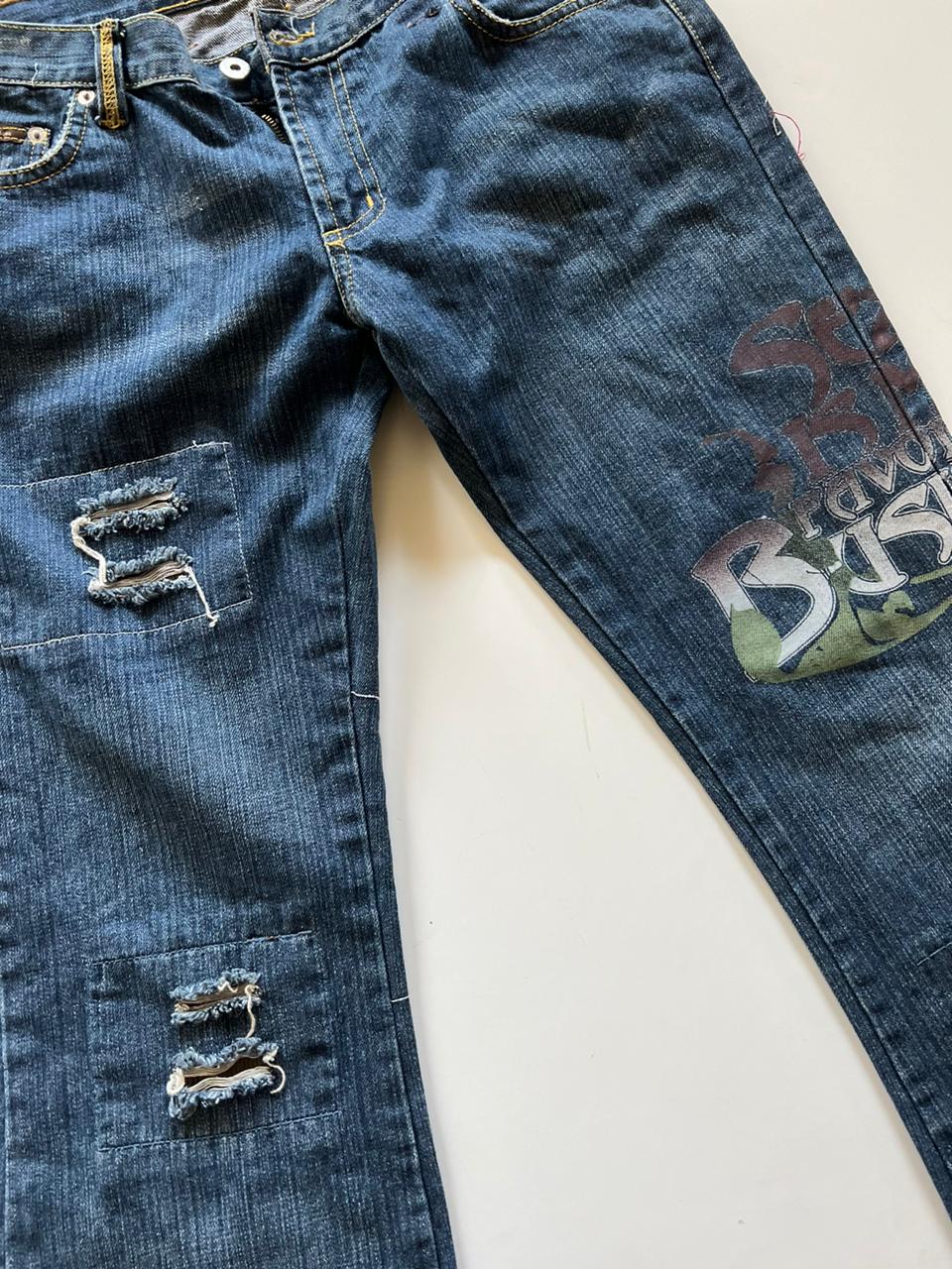 Dolce & Gabbana low rise y2k jeans