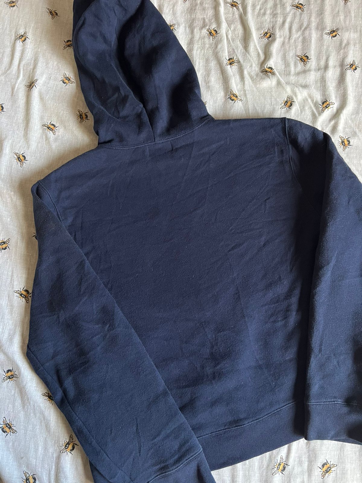 Polo navy zip up hoodie