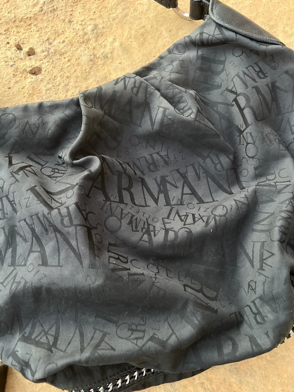 Armani exchange black bag