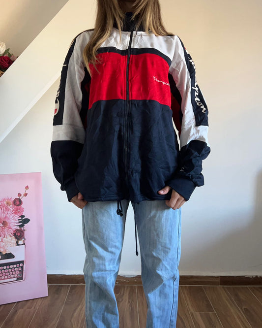 Champion 90s zip up sweater