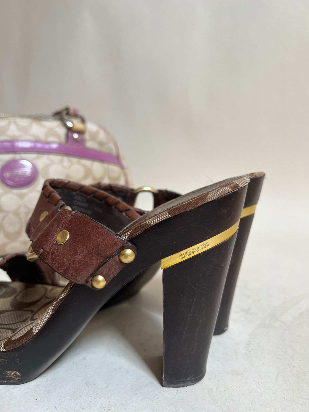 Coach vintage heels