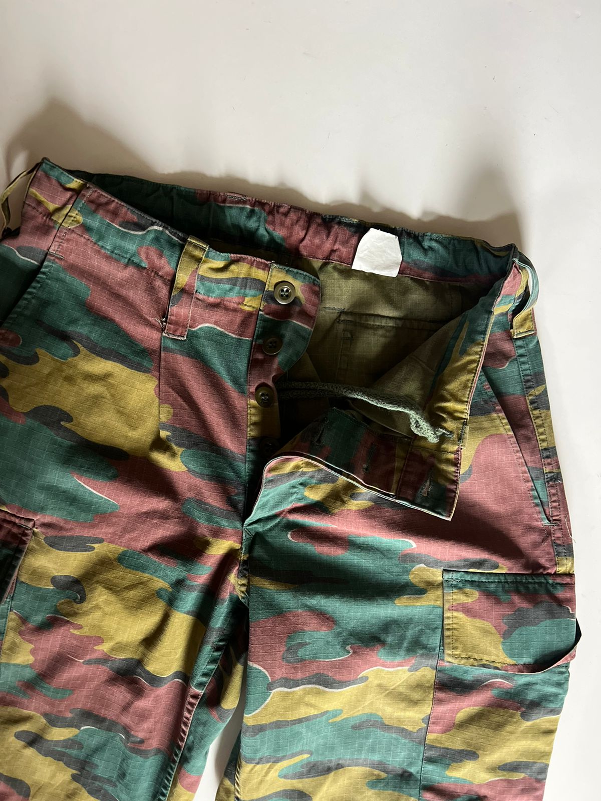 Cargo army high waisted pants