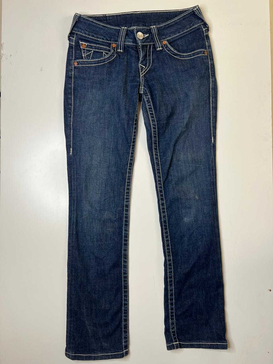 True Religion y2k low waist slim jeans