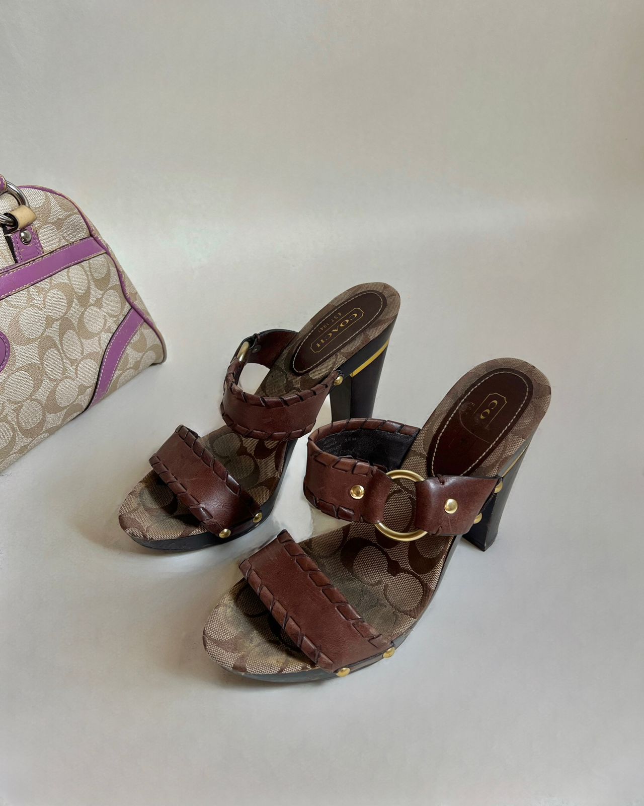 Coach vintage heels