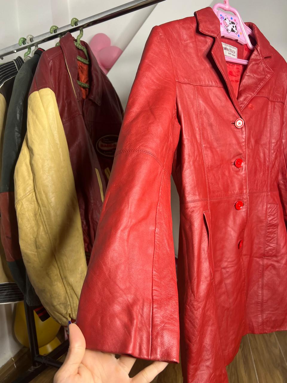 Vintage leather coat