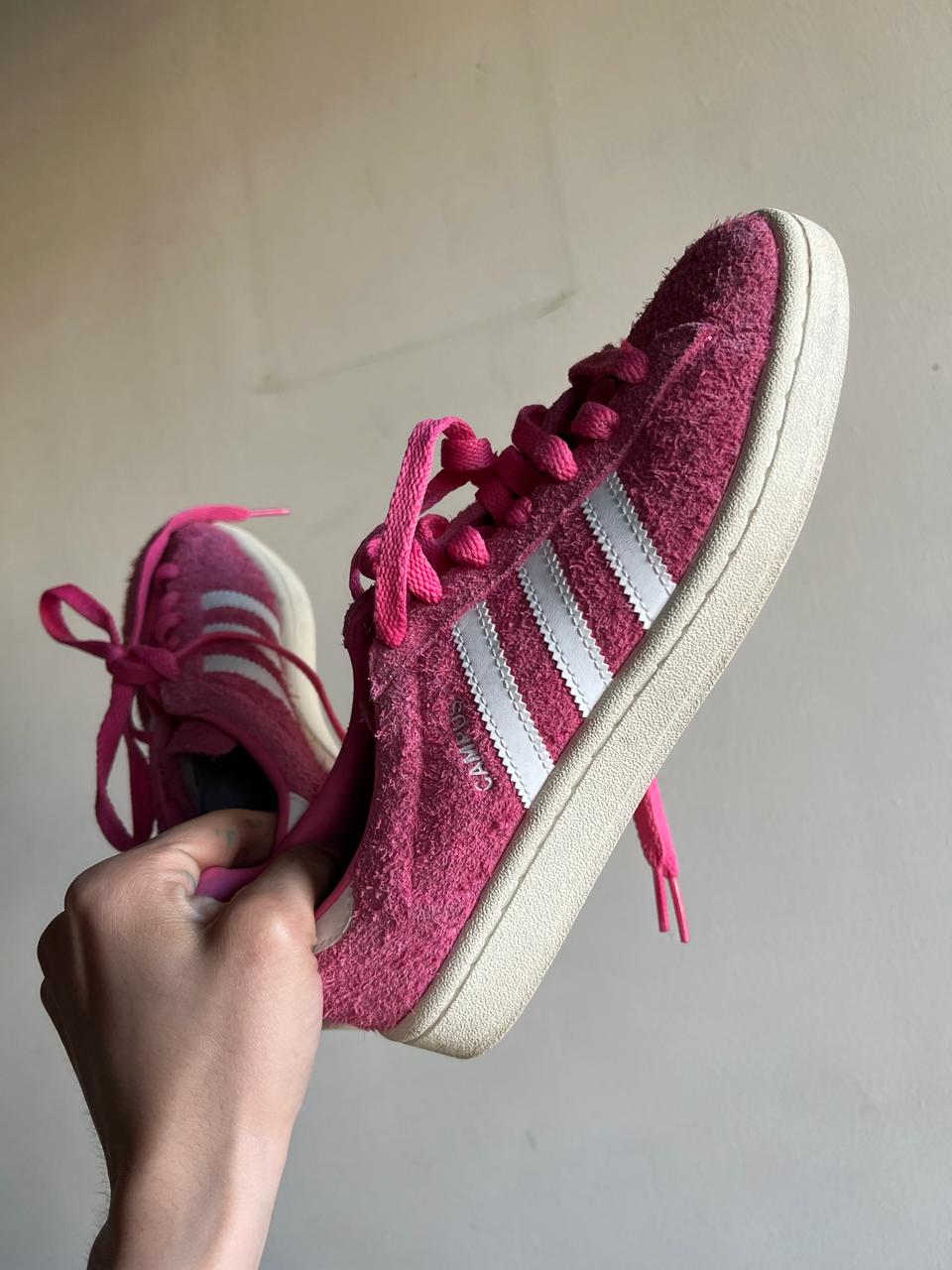 Pink Adidas campus 00s shoes